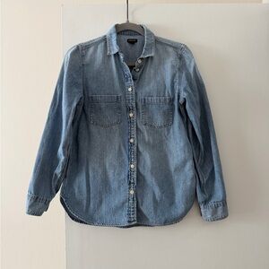 J. Crew Chambray Button Down Shirt 4